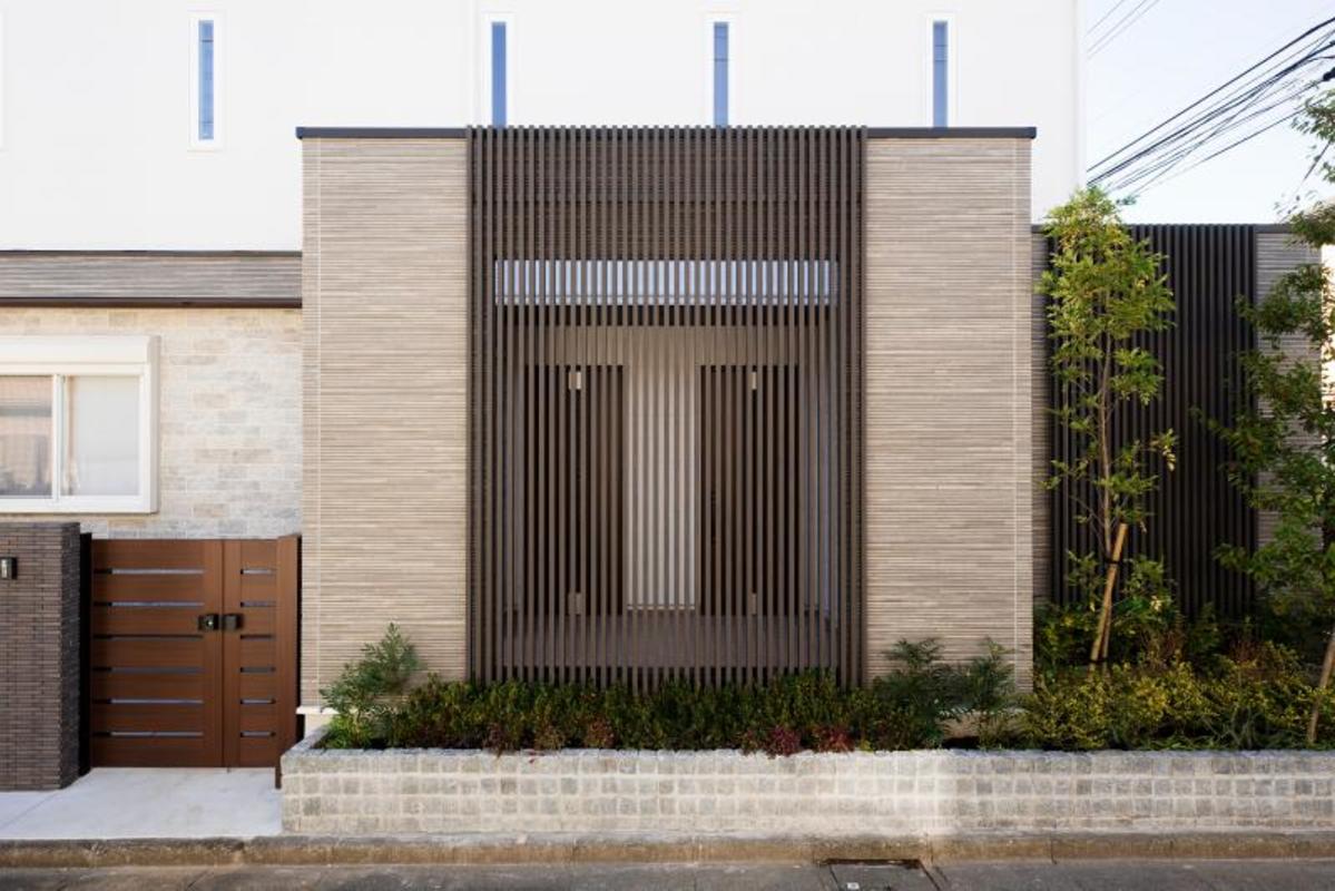 理想的な二世帯住宅の見本のような家。