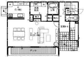 2000万円台の間取りの例1