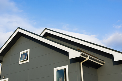 グレーの屋根