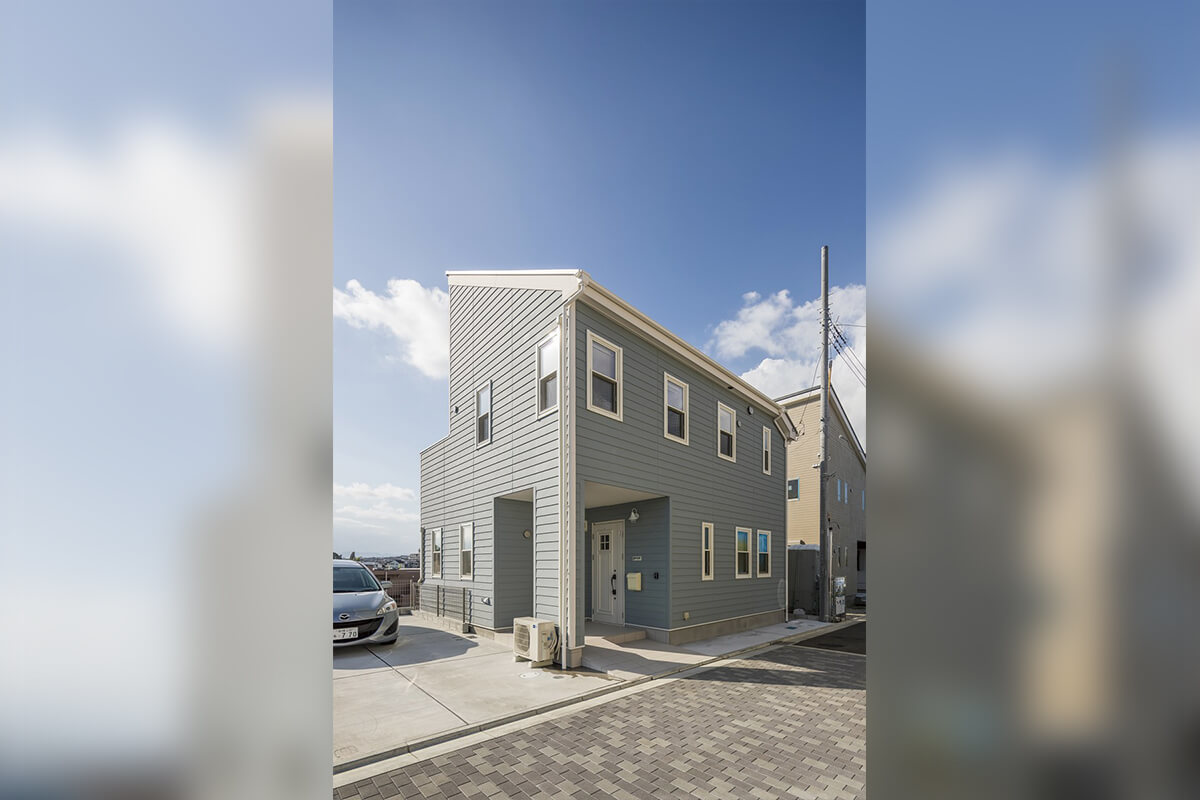 　アメリカンスタイルの家