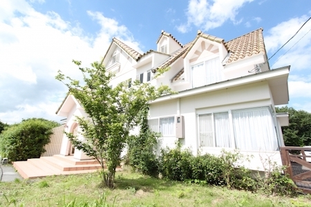 南欧風の家の画像