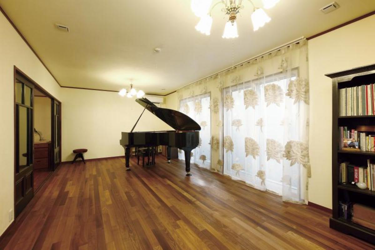 自然素材を使った家