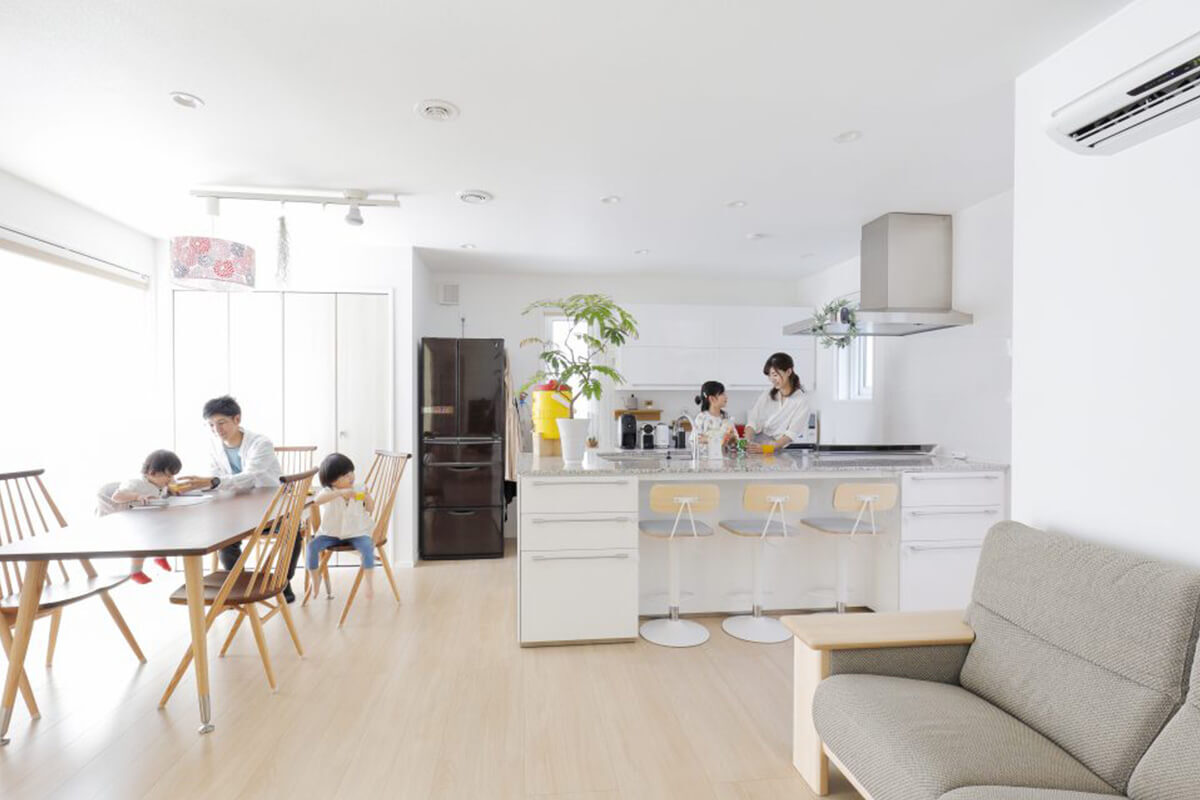 子どもの将来まで見据えたこだわりの設計。