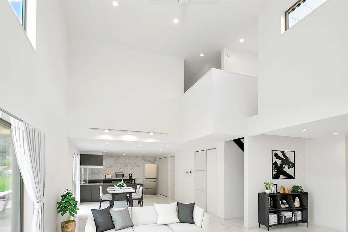 【広々空間×高気密・高断熱】広々とした空間が描くエレガンスな家