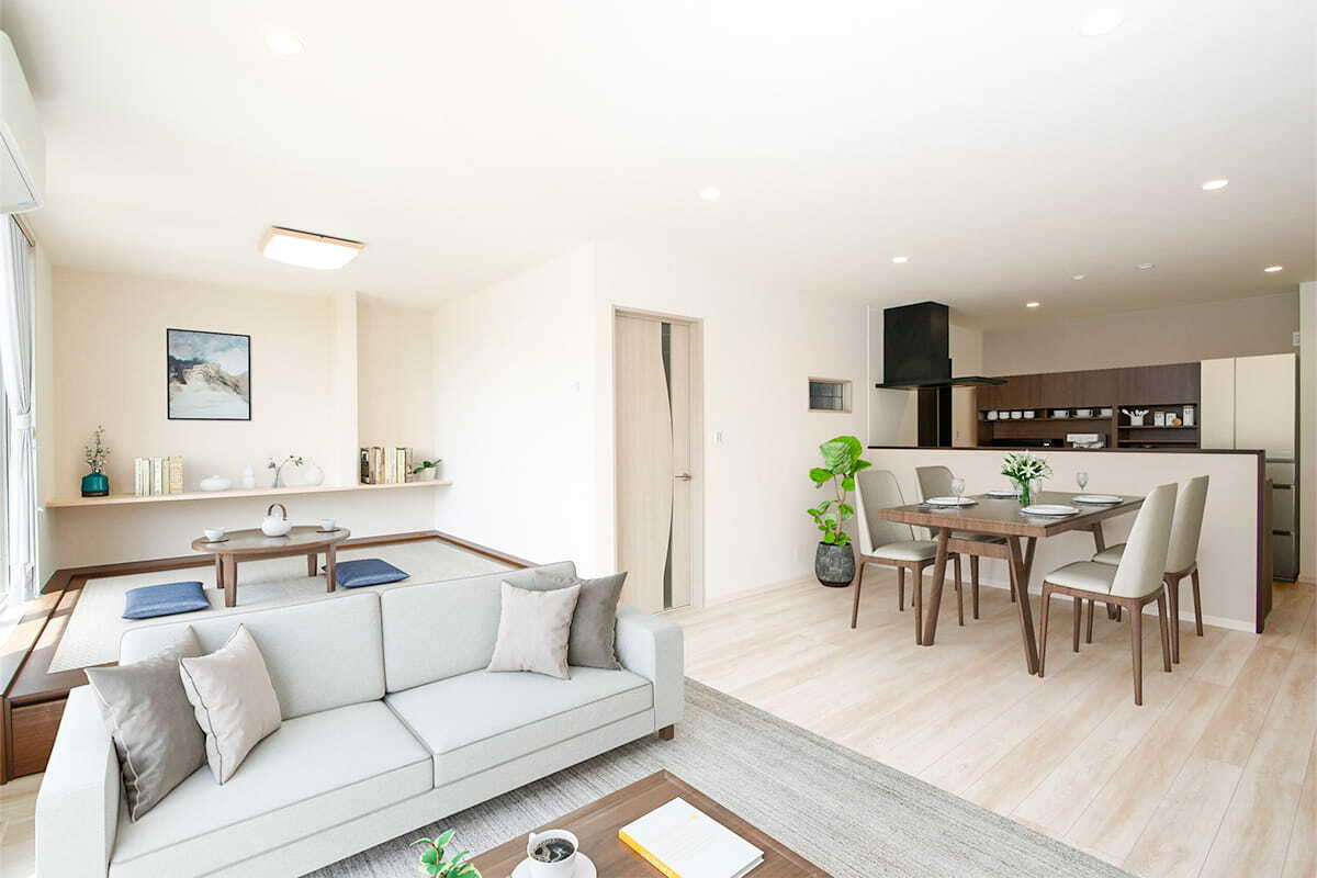 【快適×シンプル】穏やかな心地良さを纏った居心地の良い家