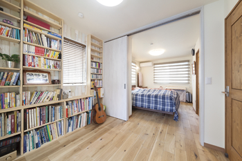 収納たっぷり！狭小地で実現させた北欧モダンの4LDK_内装3