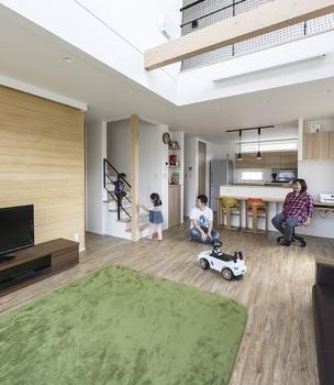 断熱、気密、耐震にこだわった家_内装1