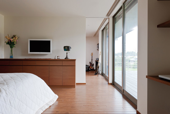 住友林業の寝室