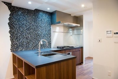 キッチンにこだわった二世帯住宅の家