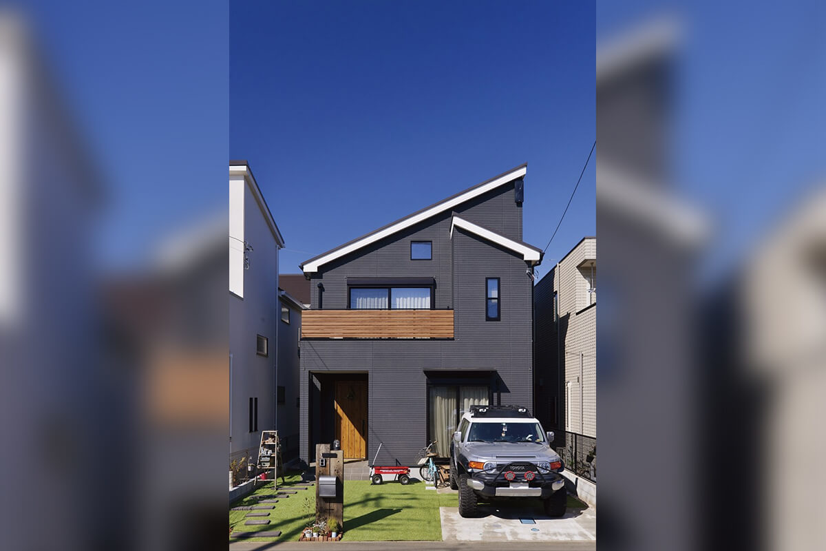 　男前空間のアウトドアスタイルの家