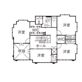3000万円台の間取りの事例2