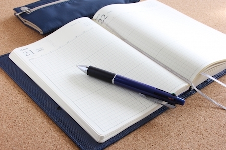 ノートとペン