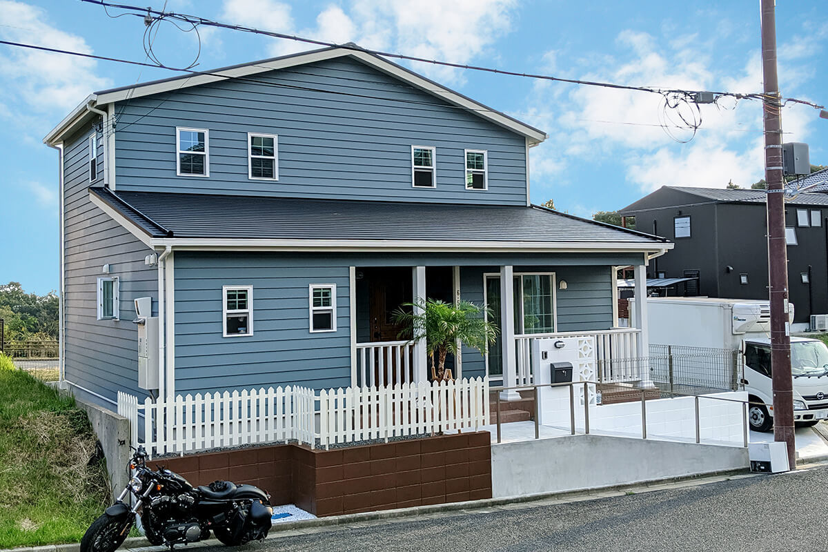 カリフォルニア×ヴィンテージスタイルの家