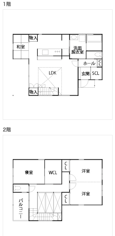 30〜40坪の間取り成功例