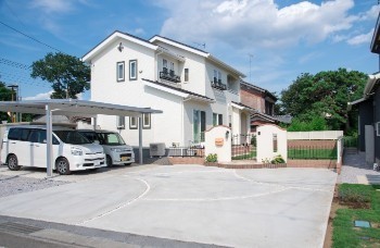 外構も屋内の間取りと同じように動線を考えて設計