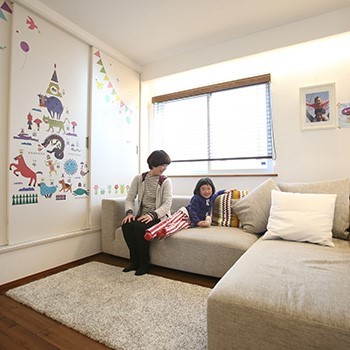 家族の絆が深まる家_内装2