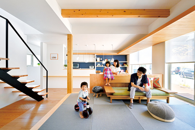 住友林業のリビング