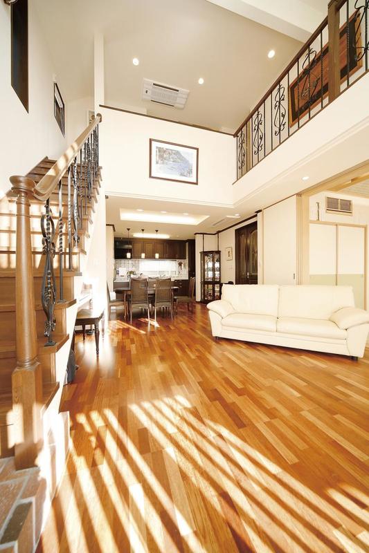 吹き抜けのある大空間