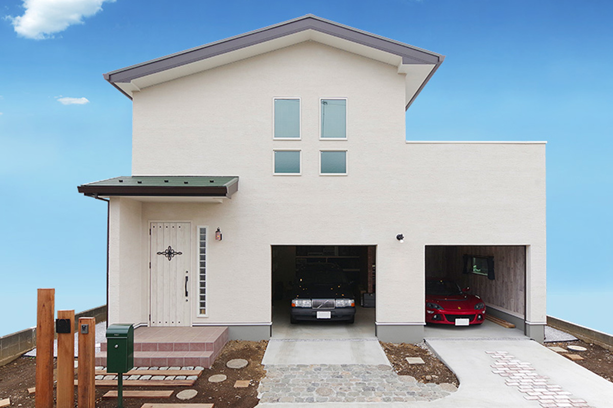 　 憧れのガレージハウス