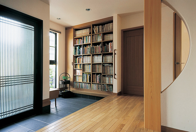 住友林業の玄関