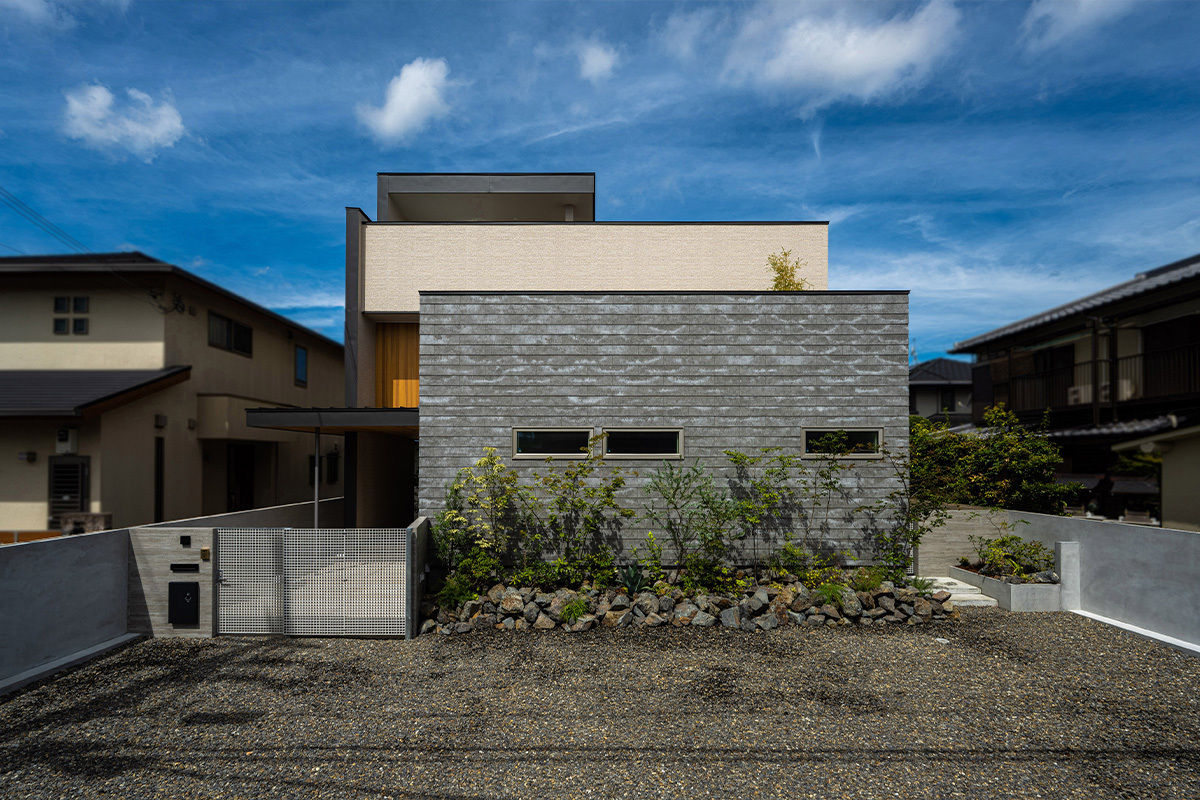 外空間を存分に楽しむ家