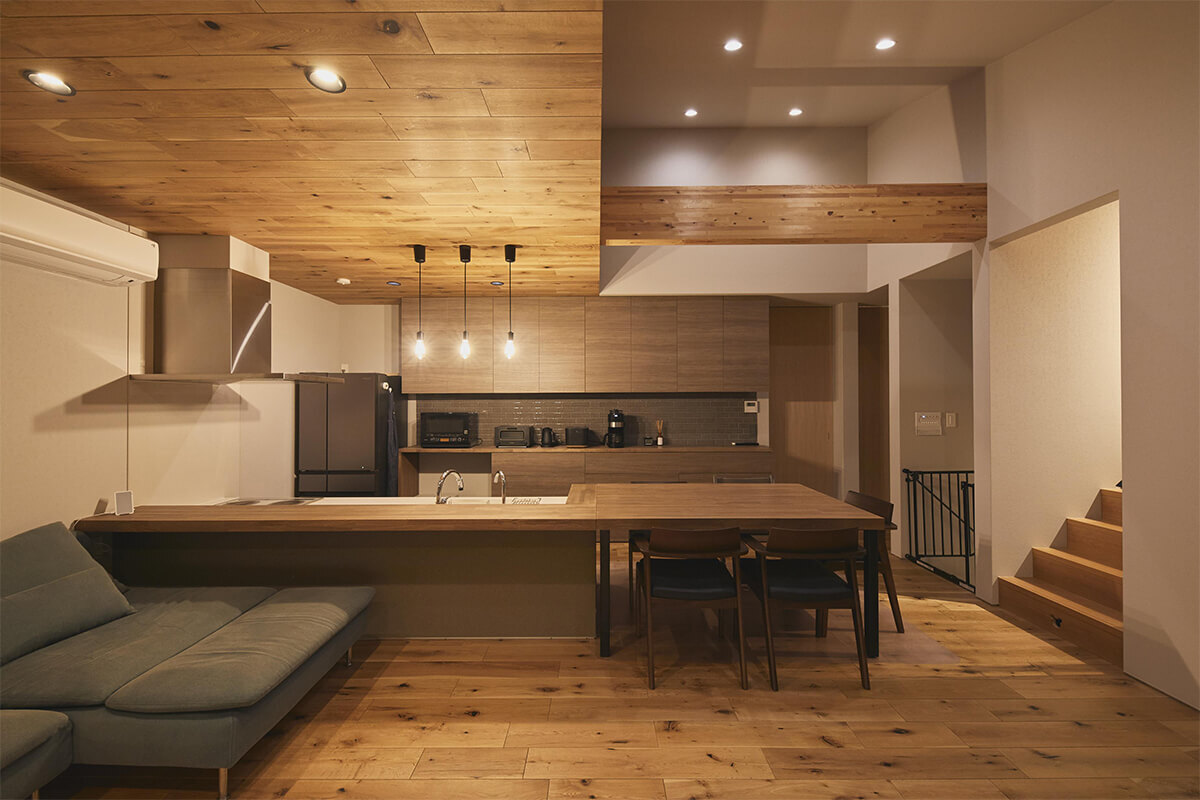 無垢の家 / 一番譲れなかったのは、自然素材の質感