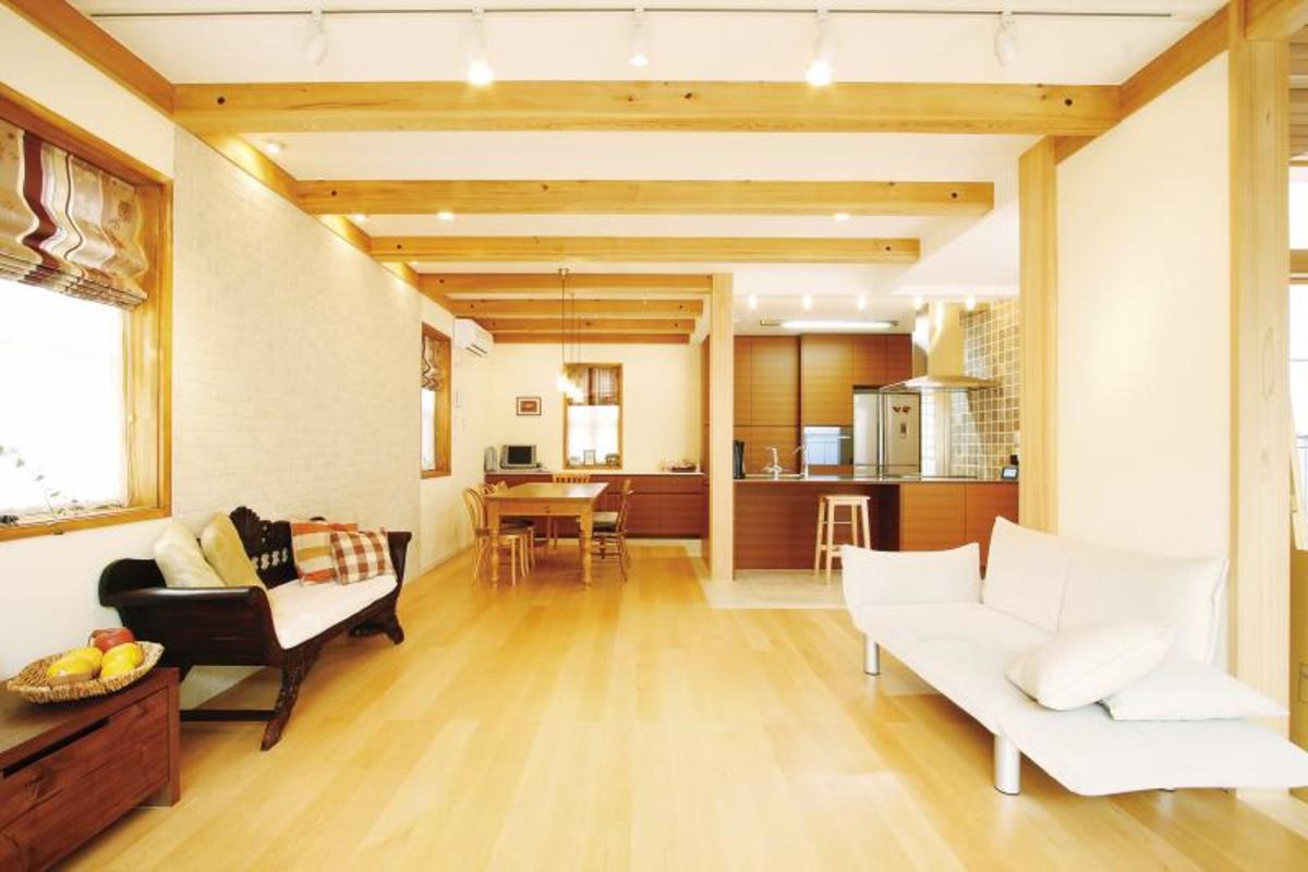 多目的地下室のある　ナチュラルテイストのお宅