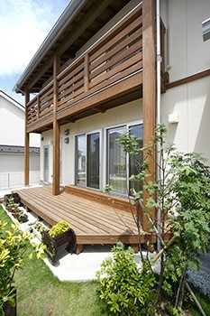 間取りに可変性のある家_外観1