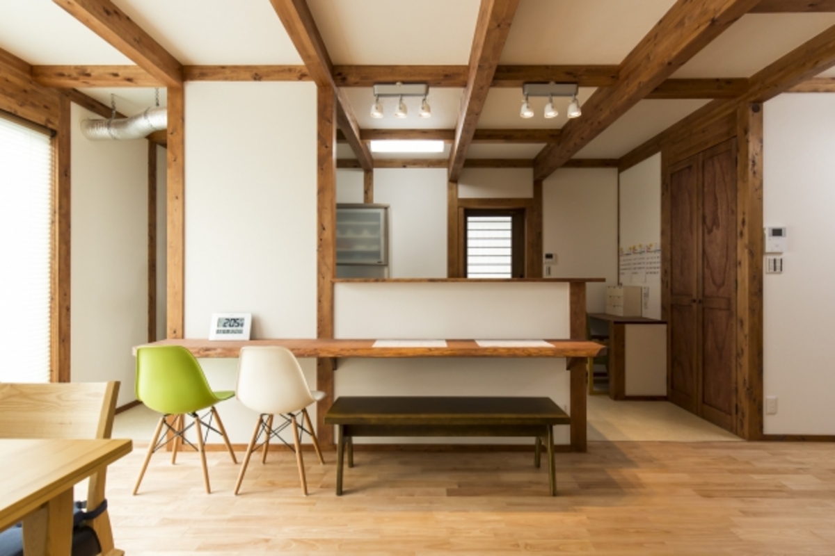 ぬくもり溢れる平屋風のお家