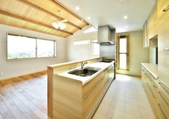 坪単価70万円台で建てられた家の実例の内装2