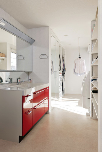 住友林業の洗面スペース